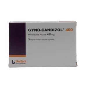 Gyno-Candizol 400mg Vaginal Ovules 3 Pcs