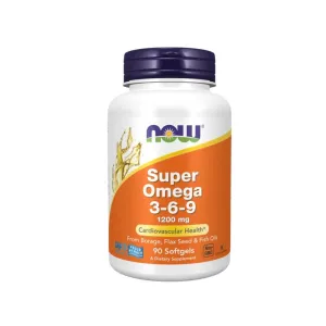 Now Super Omega 3-6-9 1200mg Softgels 90 Pcs