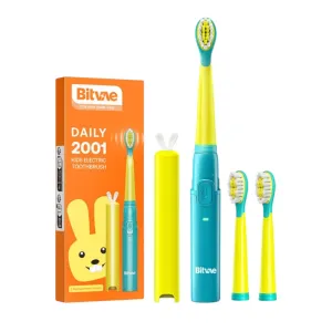 Bitvae Daily 2001 Kids Electric Toothbrush With 2 Replacement Heads
