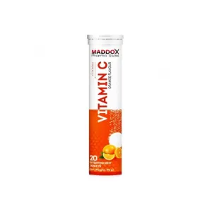 Maddox Vitamin C 240mg Orange Flavour Effervescent Tab 20's