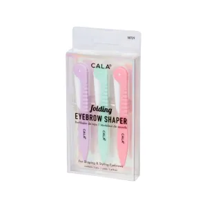 Cala Folding Eyebrow Shaper 3 Pcs