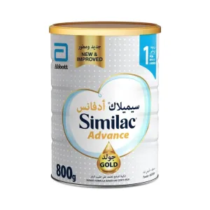 Similac Advance Gold 1 (0-6m) Infant Formula Milk 800gm