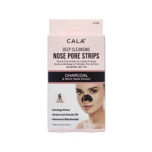Cala Deep Cleansing Nose Pore Charcoal 6 Strips