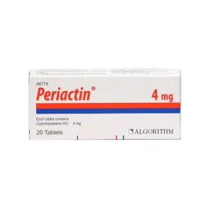 Periactin 4mg Tablets 20 Pcs