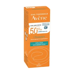 Avene Cleanance Ultra-Light Sunscreen Fluid SPF50+ 50ml
