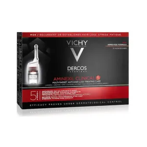 Vichy Dercos Aminexil Clinical 5 Anti-Hair Loss Care For Men 21 Ampoules