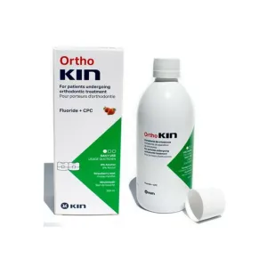 Kin Ortho Strawberry Mint Mouthwash 500ml
