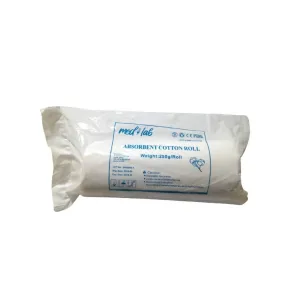 Med Lab Absorbent Pure Cotton Roll 250gm