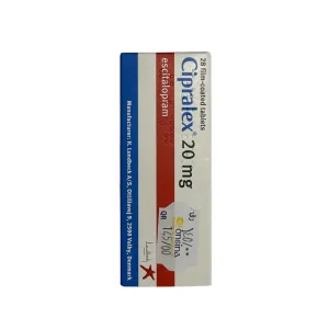 Cipralex 20mg Tablets 28 Pcs
