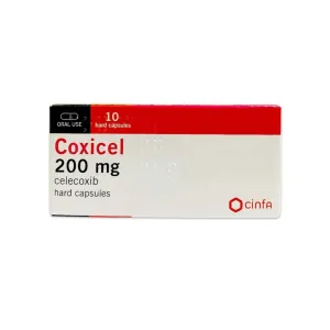 Coxicel 200mg Capsules 10 Pcs