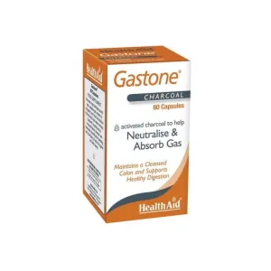 HealthAid Gastone Charcoal Capsules 60 Pcs