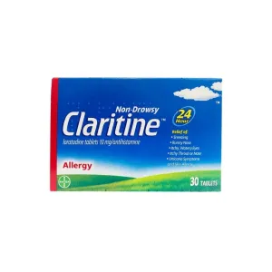 Claritine 10mg Tablets 30 Pcs