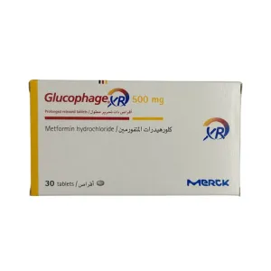 Glucophage XR 500mg Tablets 30 Pcs