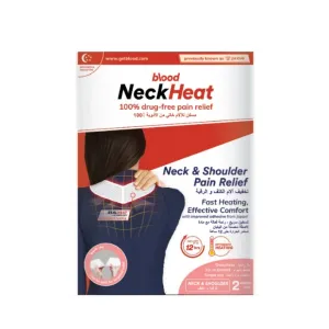 Blood Neck Heat Neck & Shoulder Pain Relief Patch 2 Pcs