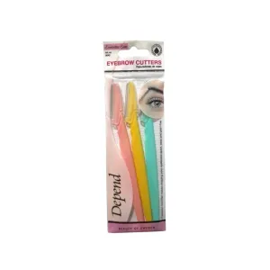 Depend Eyebrow Cutters 3 Pcs
