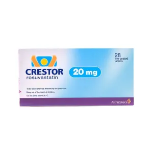 Crestor 20mg Tablets 28 Pcs