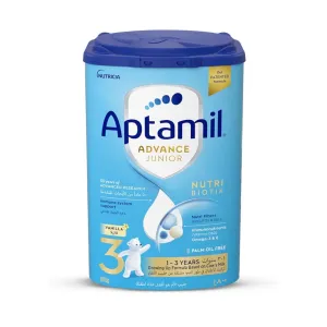 Aptamil Advance Junior 3 Nutri Biotik Baby Milk Vanilla 1-3Yrs 800gm