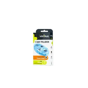 Vitaplus 1 Week Pillbox Day Out Pocket Size 1 Pc