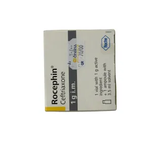 Rocephin 1gm Im Injection