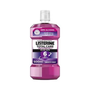 Listerine Total Care Teeth Protect Milder Taste Smooth Mint Mouthwash 500ml