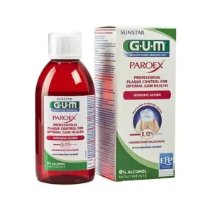 Gum Paroex Intensive Action Mouthwash 300ml
