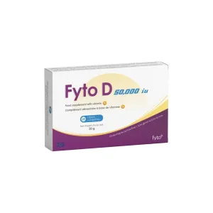 Fyto D Vitamin D3 50,000IU Tablets 20 Pcs