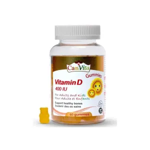 Canvita Vitamin D 400 IU Gummies 60 Pcs