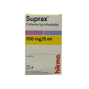Suprax 100mg Suspension 60ml