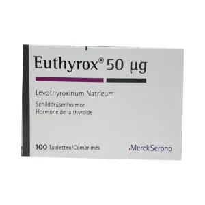 Euthyrox 50mg Tablets 100 Pcs