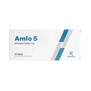 Amlo 5mg Tablets 30 Pcs