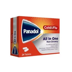 Panadol Cold & Flu All In One Tablets 24 Pcs