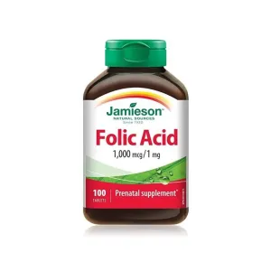 Jamieson Folic Acid 1000mcg