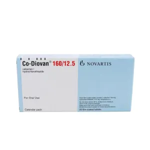 Co-Diovan 160mg /12.5mg Tablets 28 Pcs
