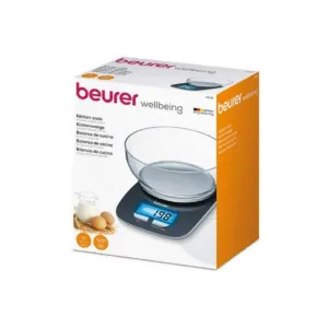 Beurer Wellbeing Kitchen Scale With Weighing Bowl KS25