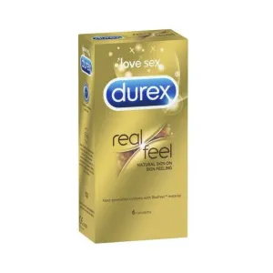 Durex Real Feel 6 Condoms