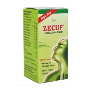 Zecuf Herbal Cough Syrup Sugar Free 100ml