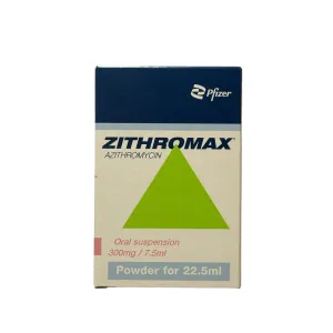 Zithromax 300mg Suspension 22.5ml