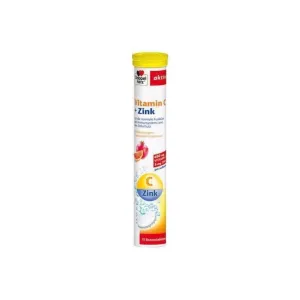 Doppelherz Aktiv Vit C + Zinc Effervescent Tablets 15 Pcs
