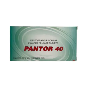 Pantor 40mg Tablets 30 Pcs