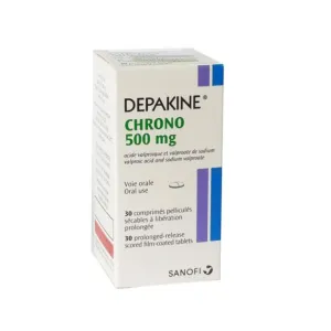 Depakine Chrono 500mg Tablets 30 Pcs