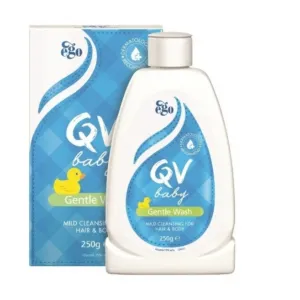 QV Baby Gentle Wash Mild Cleansing For Hair & Body 250gm