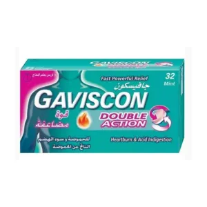 Gaviscon Double Action Tablets 30 Pcs