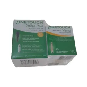 OneTouch Ultra Test Strips 2 Packs + Delica Plus Lancets Offer Pack