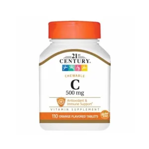 21st Century Vit C 500mg Orange 110 Pcs