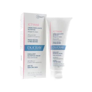 Ducray Ictyane Emollient Nutritive Cream 200ml