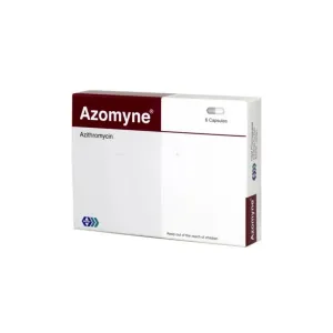 Azomyne 250mg Capsules 6 Pcs