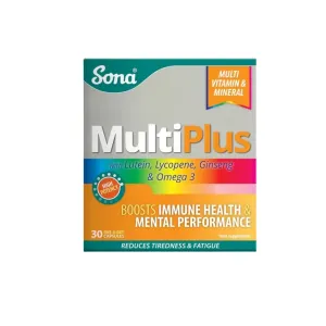 Sona MultiPlus Multivitamin & Minerals 30 Pcs