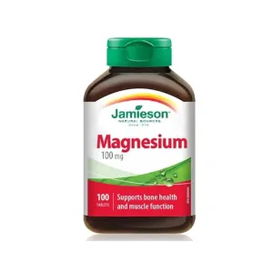 Jamieson Magnesium Extra Strength 100mg Tablets 100 Pcs
