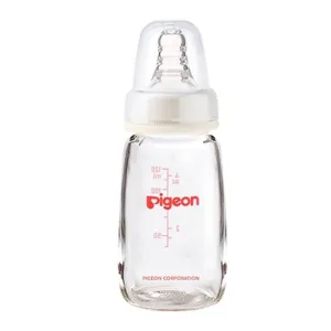 Pigeon Glass Slim Neck Feeding Bottle K-4 120ml PA292