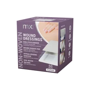 MX Non-Woven Fabric Wound Dressings 6x10cm 30 Pcs
